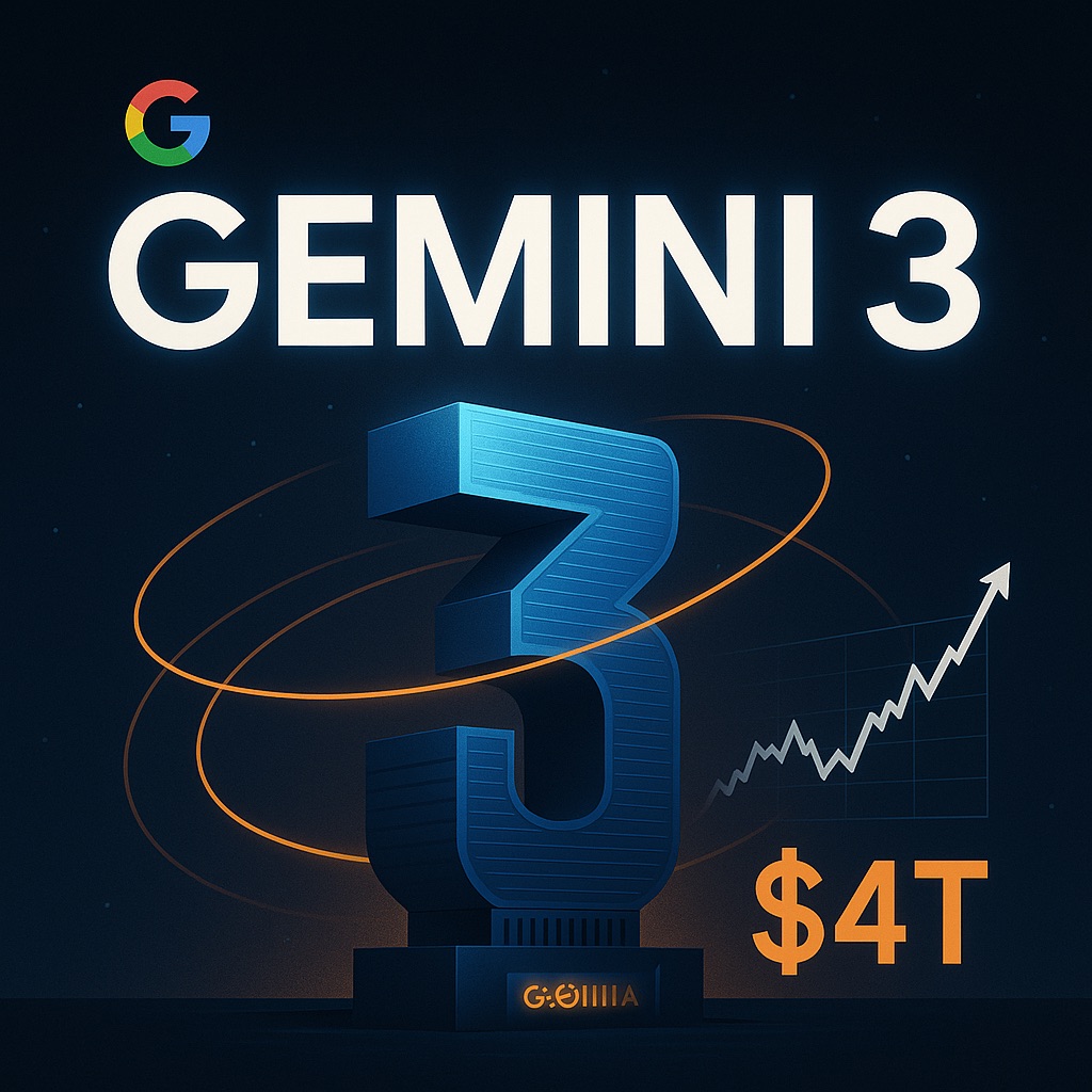 Google's Gemini 3 Strikes Back: How a $4 Trillion Valuation Was Built in One Week